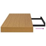 Casa si Gradina - Mobilier - Biblioteci si rafturi - Rafturi - Raft de perete 2 pcs Bej 90 x 23,5 x 4 cm Lemn compozit - Infinity.ro