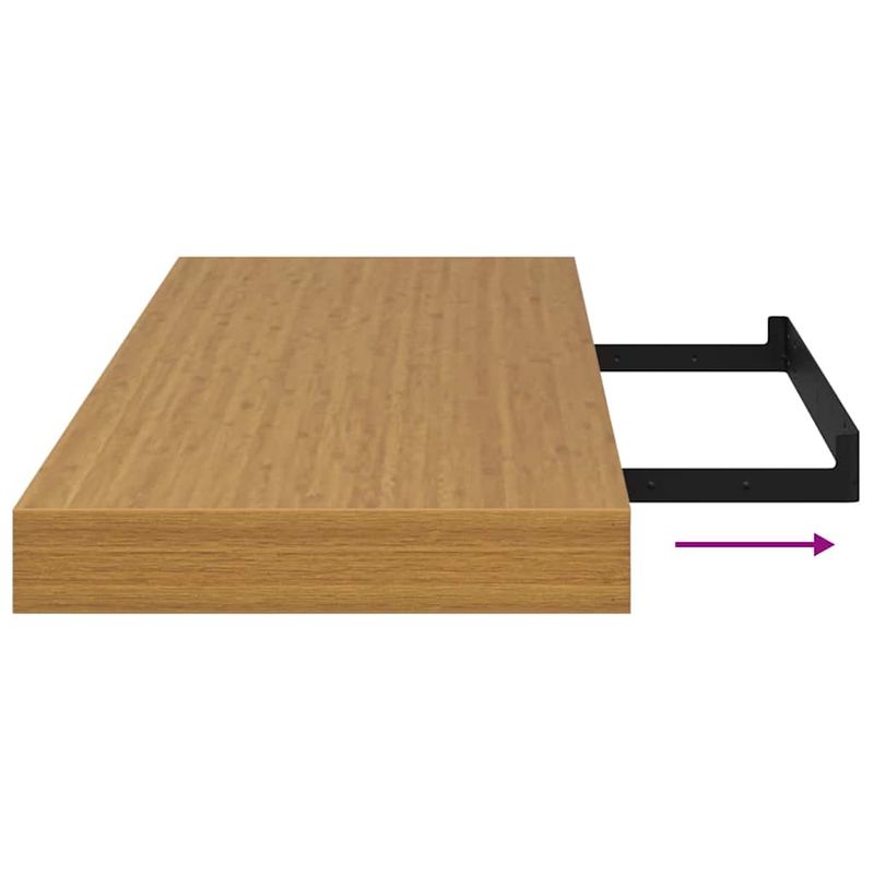 Casa si Gradina - Mobilier - Biblioteci si rafturi - Rafturi - Raft de perete 2 pcs Bej 90 x 23,5 x 4 cm Lemn compozit - Infinity.ro