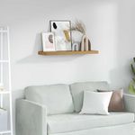 Casa si Gradina - Mobilier - Biblioteci si rafturi - Rafturi - Raft de perete Pe perete Maro 80 x 23,5 x 4 cm Lemn compozit - Infinity.ro