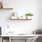 Casa si Gradina - Mobilier - Biblioteci si rafturi - Rafturi - Raft de perete Pe perete Maro 80 x 23,5 x 4 cm Lemn compozit - Infinity.ro
