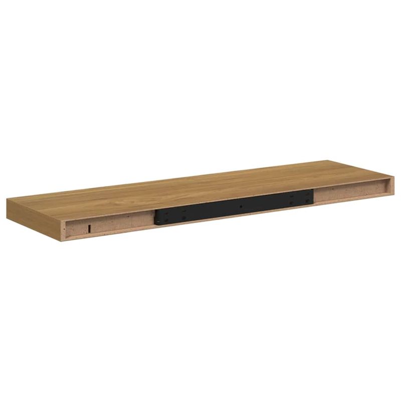 Casa si Gradina - Mobilier - Biblioteci si rafturi - Rafturi - Raft de perete Pe perete Maro 80 x 23,5 x 4 cm Lemn compozit - Infinity.ro