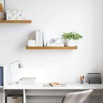 Casa si Gradina - Mobilier - Biblioteci si rafturi - Rafturi - Raft de perete Pe perete Bej 90 x 23,5 x 4 cm Lemn compozit - Infinity.ro