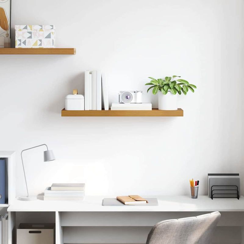 Casa si Gradina - Mobilier - Biblioteci si rafturi - Rafturi - Raft de perete Pe perete Bej 90 x 23,5 x 4 cm Lemn compozit - Infinity.ro