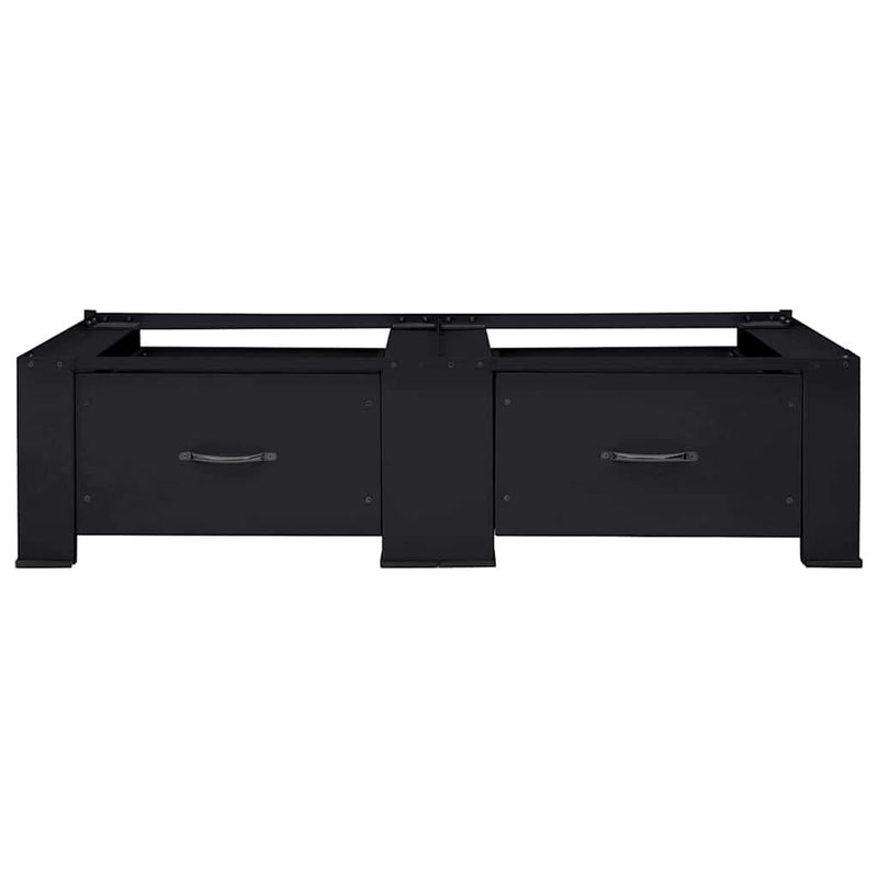 Electronice si Electrocasnice - Masini de spalat vase - Accesorii masini de spalat vase - Suport pentru masina de spalat 2 pcs Negru 64 x 55 x 32.5 cm - Infinity.ro