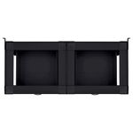 Electronice si Electrocasnice - Masini de spalat vase - Accesorii masini de spalat vase - Suport pentru masina de spalat 2 pcs Negru 64 x 55 x 32.5 cm - Infinity.ro