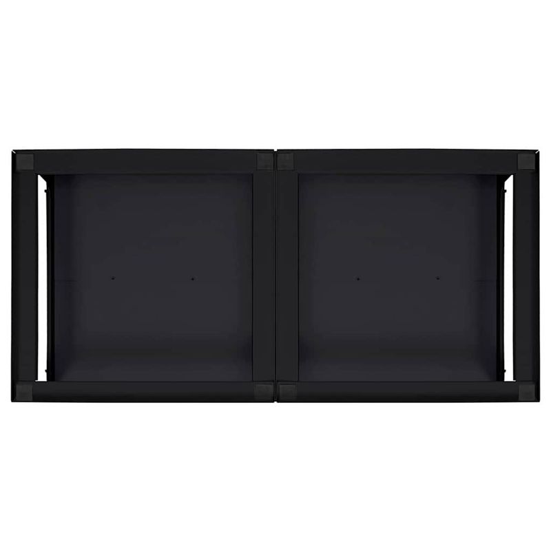 Electronice si Electrocasnice - Masini de spalat vase - Accesorii masini de spalat vase - Suport pentru masina de spalat 2 pcs Negru 64 x 55 x 32.5 cm - Infinity.ro