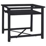 Electronice si Electrocasnice - Masini de spalat vase - Accesorii masini de spalat vase - Suport pentru masina de spalat Negru 64 x 55 x 32.5 cm Otel - Infinity.ro