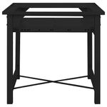 Electronice si Electrocasnice - Masini de spalat vase - Accesorii masini de spalat vase - Suport pentru masina de spalat Negru 64 x 55 x 32.5 cm Otel - Infinity.ro