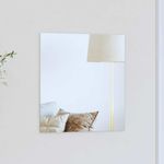 Casa si Gradina - Decoratiuni - Oglinzi - Oglinda de perete 40 x 40 cm sticla securizata - Infinity.ro