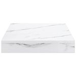 Casa si Gradina - Mobilier - Biblioteci si rafturi - Rafturi - Raft de perete Pe perete 2 pcs Marmura alba 23 x 23,5 x 4 cm - Infinity.ro