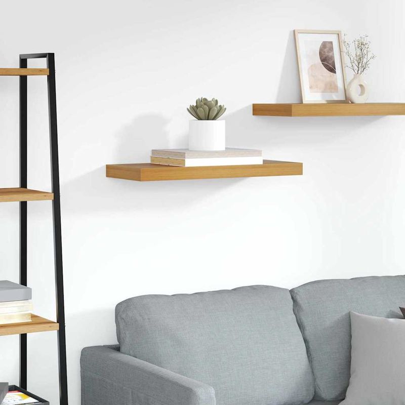 Casa si Gradina - Mobilier - Biblioteci si rafturi - Rafturi - Raft de perete Pe perete Maro 50 x 23 x 4 cm Lemn compozit - Infinity.ro