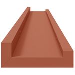 Casa si Gradina - Mobilier - Biblioteci si rafturi - Rafturi - Raft de perete cu raft 4 pcs Rosu 80 x 9 x 3 cm Lemn compozit - Infinity.ro