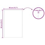 Casa si Gradina - Decoratiuni - Oglinzi - Oglinda de perete 40 x 60 cm sticla securizata - Infinity.ro