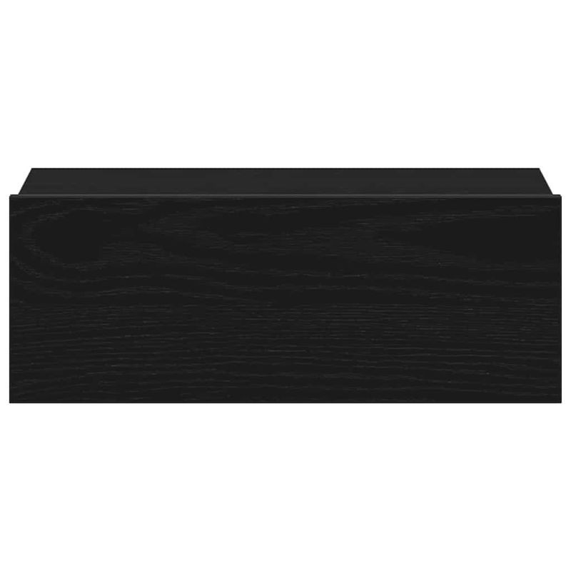 Casa si Gradina - Mobilier - Comode si corpuri - Noptiere - Noptiere plutitoare 2 buc. stejar negru 40x32x15 cm lemn stratificat - Infinity.ro