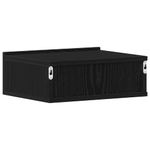 Casa si Gradina - Mobilier - Comode si corpuri - Noptiere - Noptiere plutitoare 2 buc. stejar negru 40x32x15 cm lemn stratificat - Infinity.ro