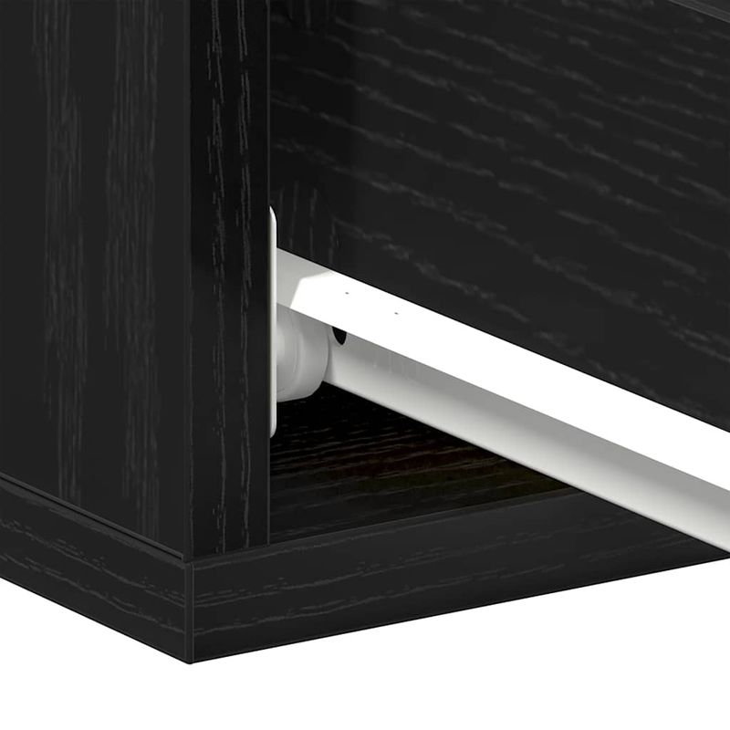 Casa si Gradina - Mobilier - Comode si corpuri - Noptiere - Noptiere plutitoare 2 buc. stejar negru 40x32x15 cm lemn stratificat - Infinity.ro