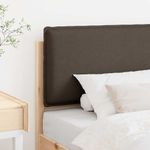 Casa si Gradina - Mobilier - Paturi si accesorii - Accesorii paturi - Tablie de pat tapitata Gri natural si deschis 75 cm Lemn de pin masiv - Infinity.ro