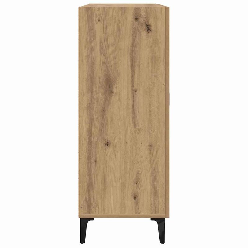 Casa si Gradina - Mobilier - Comode si corpuri - Comode - Bufet Stejar Artizanal 69,5 x 34 x 90 cm Lemn compozit - Infinity.ro