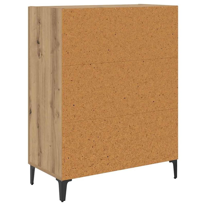 Casa si Gradina - Mobilier - Comode si corpuri - Comode - Bufet Stejar Artizanal 69,5 x 34 x 90 cm Lemn compozit - Infinity.ro