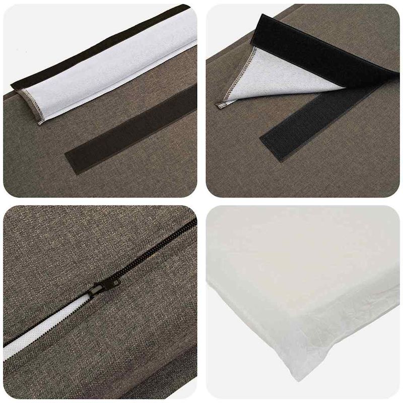 Casa si Gradina - Mobilier - Paturi si accesorii - Accesorii paturi - Tablie de pat tapitata Gri natural si deschis 100 cm Lemn de pin masiv - Infinity.ro