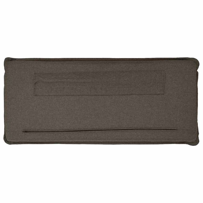 Casa si Gradina - Mobilier - Paturi si accesorii - Accesorii paturi - Tablie de pat tapitata Gri natural si deschis 100 cm Lemn de pin masiv - Infinity.ro