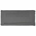 Casa si Gradina - Mobilier - Paturi si accesorii - Accesorii paturi - Tablie de pat tapitata Alb si gri deschis 200 cm Lemn de pin masiv - Infinity.ro