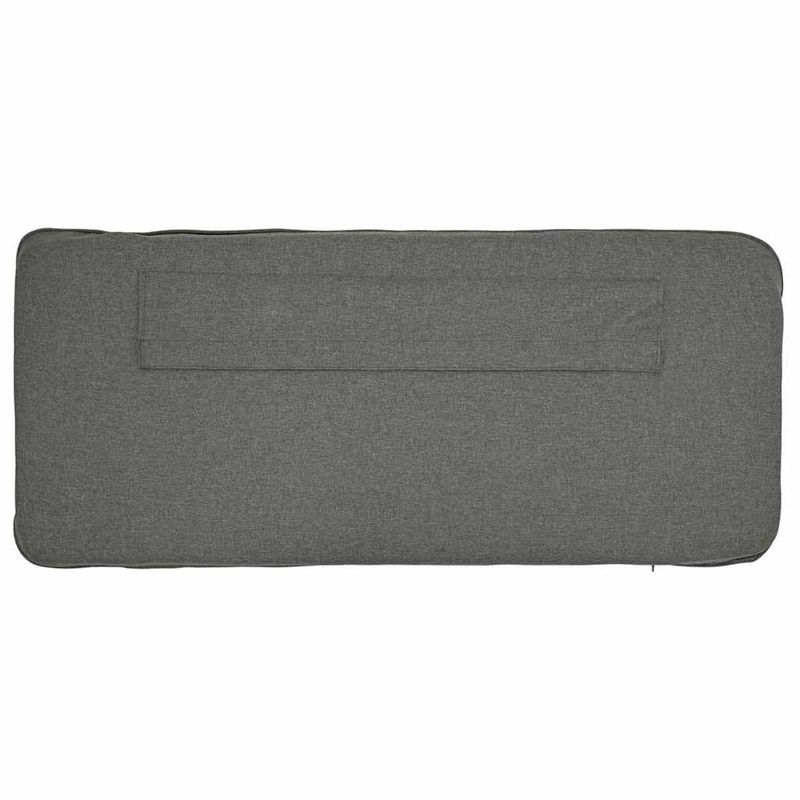 Casa si Gradina - Mobilier - Paturi si accesorii - Accesorii paturi - Tablie de pat tapitata Maro si gri deschis 140 cm Lemn de pin masiv - Infinity.ro