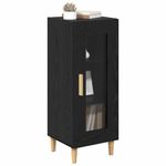 Casa si Gradina - Mobilier - Comode si corpuri - Comode - Stejar negru 34.5 x 32.5 x 90 cm Lemn compozit - Infinity.ro