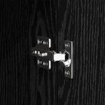 Casa si Gradina - Mobilier - Comode si corpuri - Comode - Stejar negru 34.5 x 32.5 x 90 cm Lemn compozit - Infinity.ro