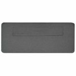 Casa si Gradina - Mobilier - Paturi si accesorii - Accesorii paturi - Tablie de pat tapitata Alb si gri deschis 140 cm Lemn de pin masiv - Infinity.ro