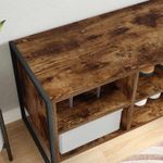 Casa si Gradina - Mobilier - Organizare si depozitare - Organizator incaltaminte - Dulap pentru pantofi Stejar fumuriu 60 x 35 x 44 cm - Infinity.ro