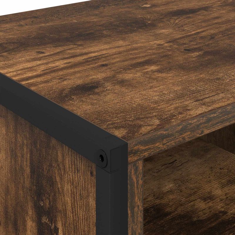 Casa si Gradina - Mobilier - Organizare si depozitare - Organizator incaltaminte - Dulap pentru pantofi Stejar fumuriu 60 x 35 x 44 cm - Infinity.ro