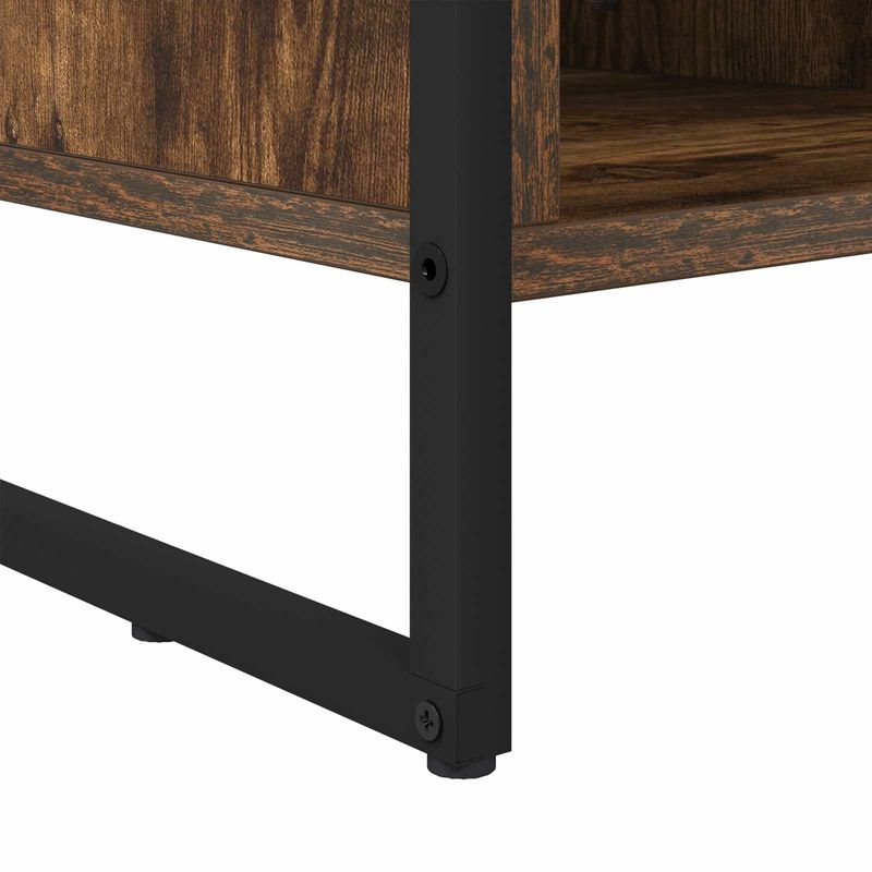 Casa si Gradina - Mobilier - Organizare si depozitare - Organizator incaltaminte - Dulap pentru pantofi Stejar fumuriu 60 x 35 x 44 cm - Infinity.ro