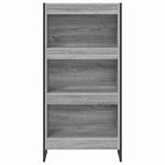 Casa si Gradina - Mobilier - Biblioteci si rafturi - Biblioteci - Dulap pentru carti Gri Sonoma 80 x 30 x 155 cm Lemn compozit - Infinity.ro