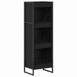 Casa si Gradina - Mobilier - Biblioteci si rafturi - Biblioteci - Dulap pentru carti Stejar Negru 80 x 30 x 155 cm Lemn compozit - Infinity.ro