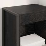 Casa si Gradina - Mobilier - Biblioteci si rafturi - Biblioteci - Dulap pentru carti Stejar Negru 80 x 30 x 155 cm Lemn compozit - Infinity.ro