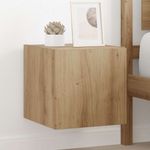 Casa si Gradina - Mobilier - Comode si corpuri - Comode - Dulap TV de perete Pe perete Stejar artizanal 30,5 x 35 x 30 cm - Infinity.ro