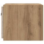 Casa si Gradina - Mobilier - Comode si corpuri - Comode - Dulap TV de perete Pe perete Stejar artizanal 30,5 x 35 x 30 cm - Infinity.ro