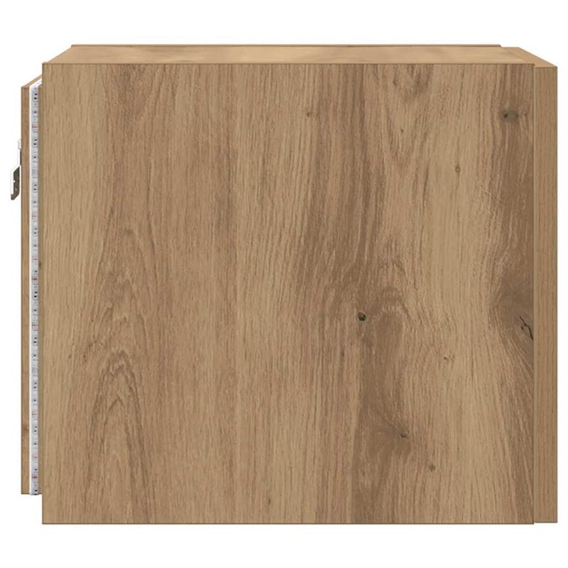 Casa si Gradina - Mobilier - Comode si corpuri - Comode - Dulap TV de perete Pe perete Stejar artizanal 30,5 x 35 x 30 cm - Infinity.ro