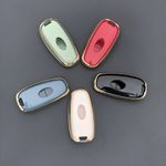 Auto si Moto - Electrice auto - Alte accesorii electrice auto - Husa gri pentru cheie 6 butoane Hyundai Santa Fe Tucson 2020 2021 2022 NEXO NX4 Solaris Sonata Hybrid - Infinity.ro