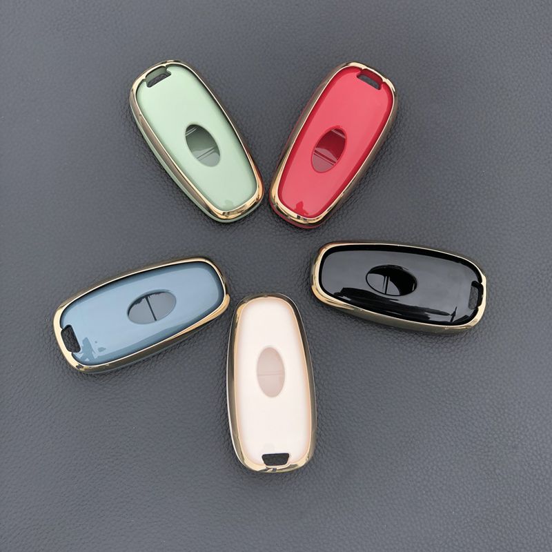 Auto si Moto - Electrice auto - Alte accesorii electrice auto - Husa gri pentru cheie 6 butoane Hyundai Santa Fe Tucson 2020 2021 2022 NEXO NX4 Solaris Sonata Hybrid - Infinity.ro