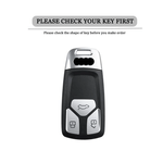 Auto si Moto - Electrice auto - Alte accesorii electrice auto - Husa pentru cheie smart Audi A1 A3 A4 A6 Q1 Q3 Q5 Q7 S3 S4 S6 R8 TT roz - Infinity.ro