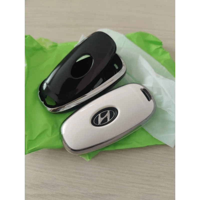 Auto si Moto - Electrice auto - Alte accesorii electrice auto - Husa pentru cheie 6 butoane Hyundai Santa Fe Tucson 2022 NEXO NX4 Ioniq 5 Atos Prime Solaris 2021 - Infinity.ro