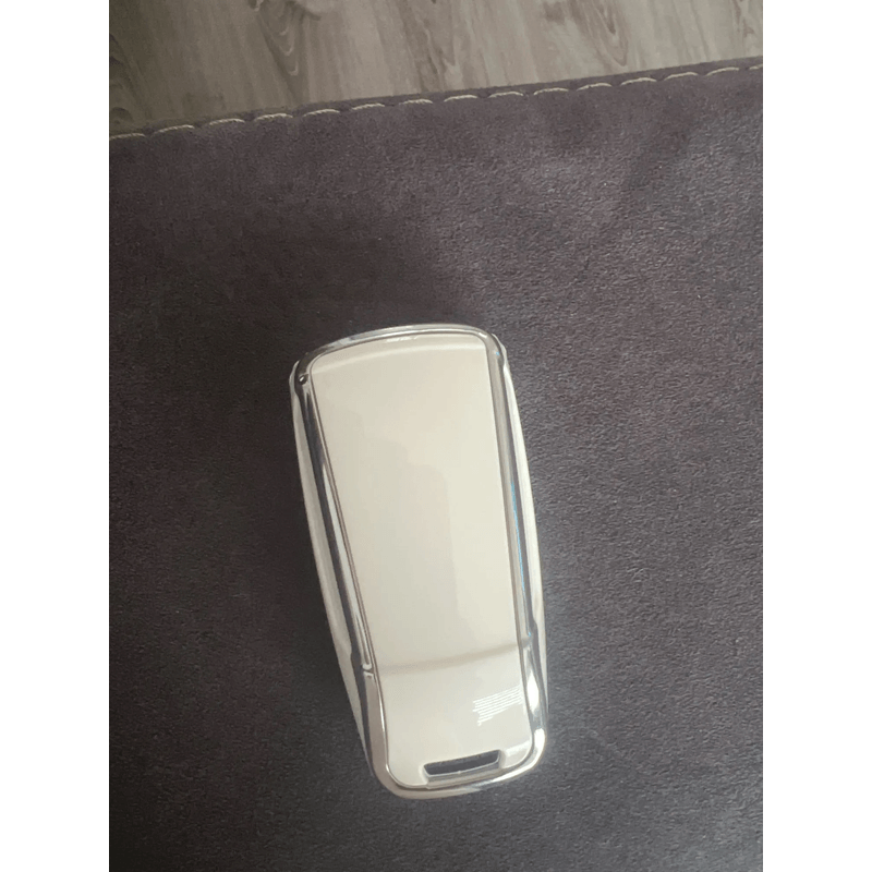 Auto si Moto - Electrice auto - Alte accesorii electrice auto - Husa pentru cheie alb Audi A4 B9 A5 A6 8S 8W Q5 Q7 4M S4 S5 S7 TT TTS TFSI RS - Infinity.ro