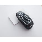 Auto si Moto - Electrice auto - Alte accesorii electrice auto - Husa silicon carbon pentru cheie Hyundai Santa Fe Tucson 2020 2021 2022 NEXO NX4 Solaris Sonata Hybrid - Infinity.ro