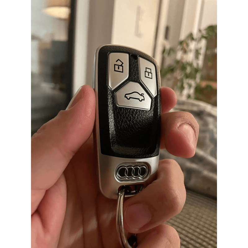 Auto si Moto - Electrice auto - Alte accesorii electrice auto - Husa pentru cheie Audi A4 B9 A5 A6L A6 S4 S5 S7 8W Q7 4M Q5 TT TTS RS 2016 2017 - Infinity.ro