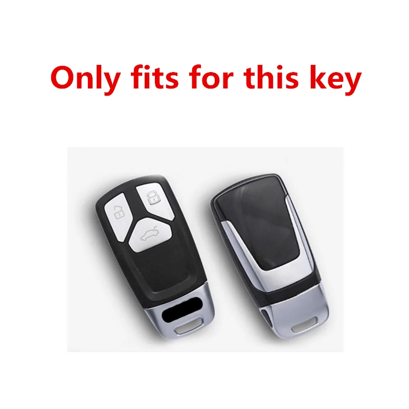 Auto si Moto - Electrice auto - Alte accesorii electrice auto - Husa pentru cheie Audi A4 B9 A5 A6L A6 S4 S5 S7 8W Q7 4M Q5 TT TTS RS 2016 2017 - Infinity.ro