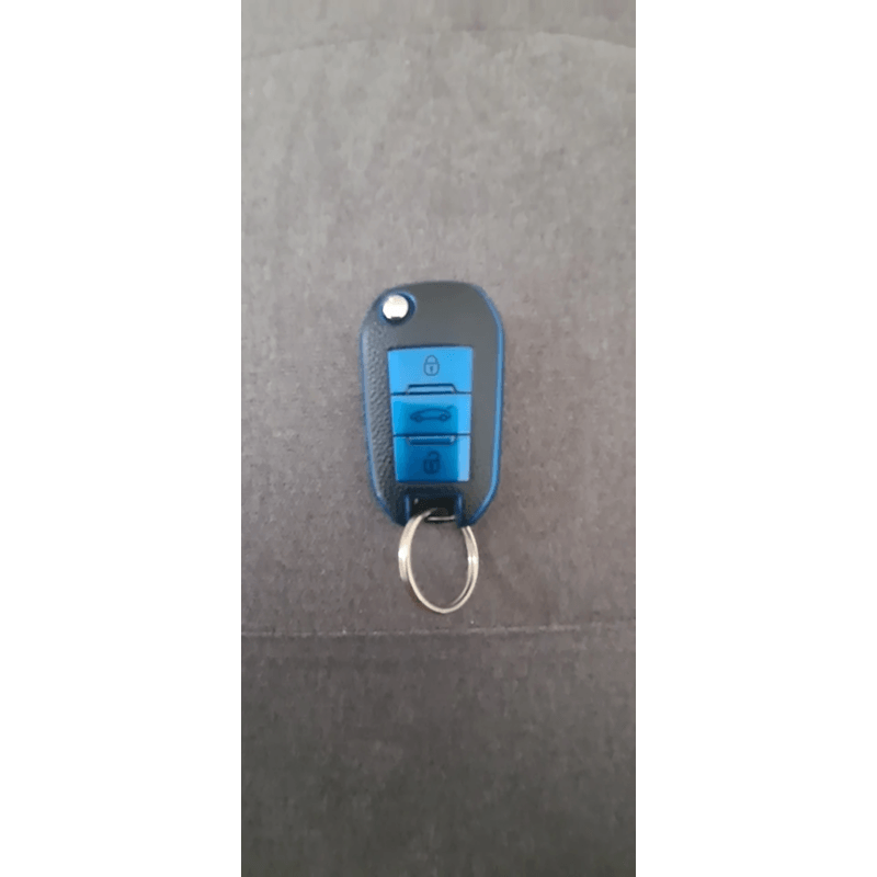 Auto si Moto - Electrice auto - Alte accesorii electrice auto - Husa pentru cheie briceag, albastru Peugeot 208 2008 308 3008 408 508 107 301 Citroen C4 - Infinity.ro