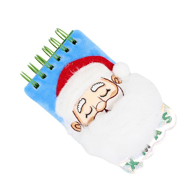 Carti si Birotica - Papetarie - Agende si calendare - Agende si carnete - Carnetel 3D, Mos Craciun, coperta plusata, 120 file, legatura tip spirala, NT3D135 - Infinity.ro