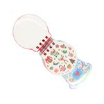 Carti si Birotica - Papetarie - Agende si calendare - Agende si carnete - Carnetel 3D, Ursulet cu Stele, coperta plusata, 120 file, legatura tip spirala, NT3D134 - Infinity.ro